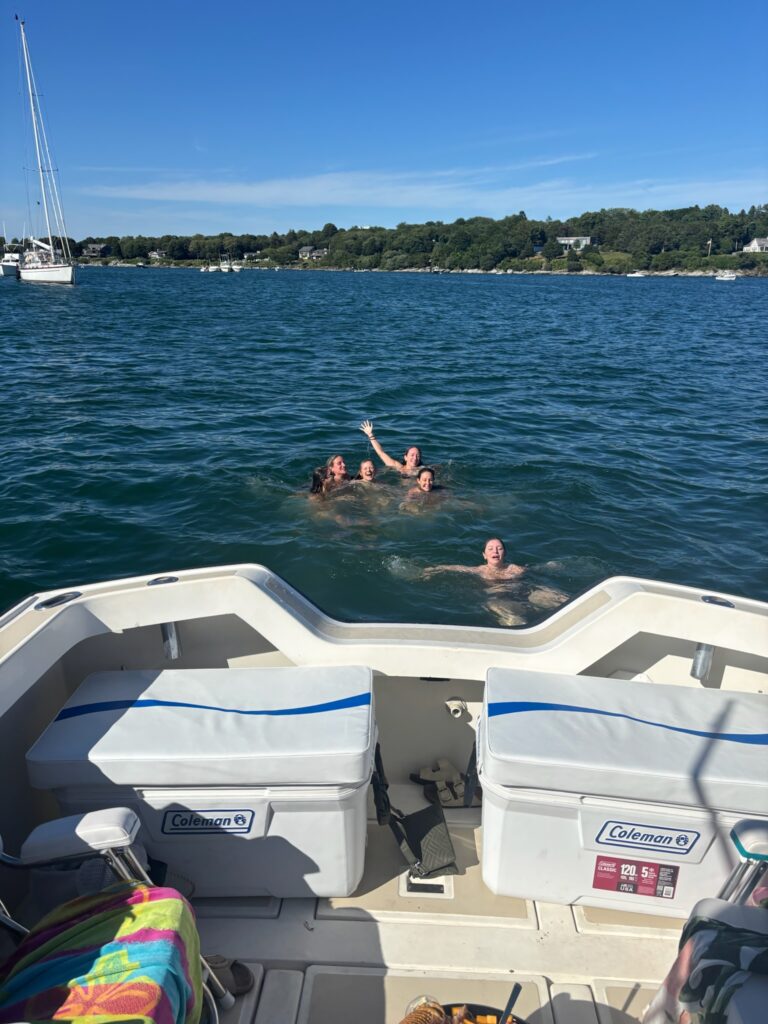 swimming newport charter